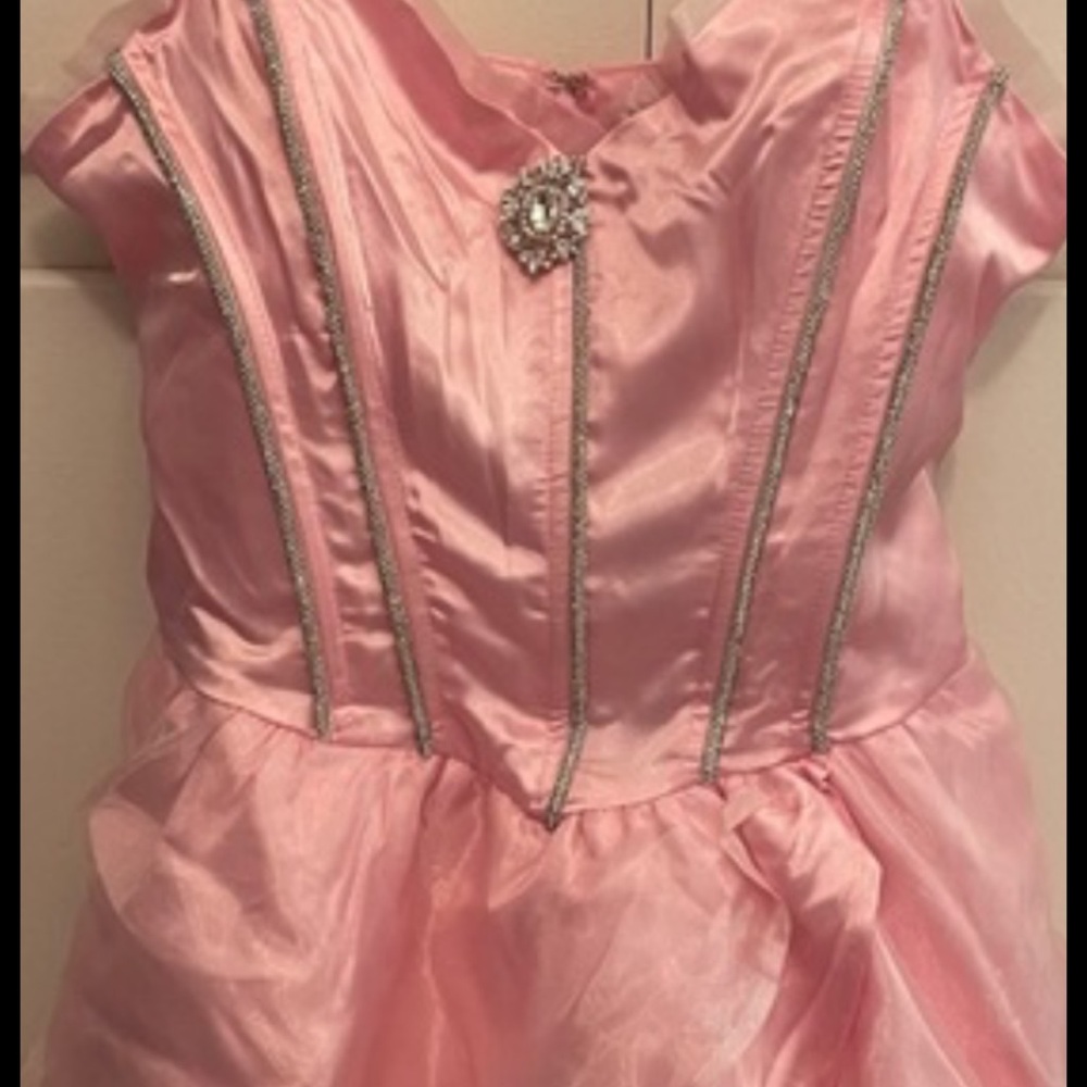 Dolls Kill Glinda Wicked Bubbly witch Pink Fairy Costume M NWT - Picture 11 of 14